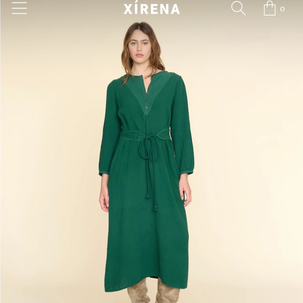Xirena Faith Dress Sz XS NWT Pine Needle Fall 2023